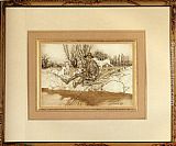 Arthur Rackham Paintings - Rip Van Winkle by Arthur Rackham